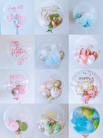 Personalized Bubble Balloons