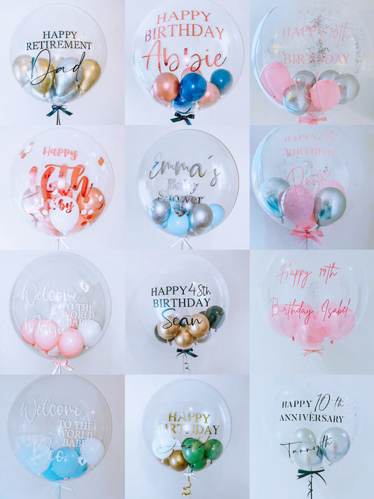 Personalized Bubble Balloons