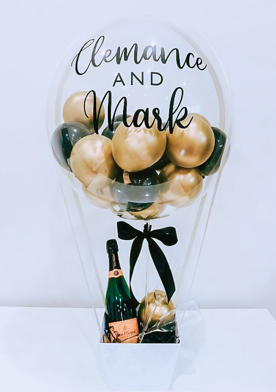 Hot Air Balloon Gift Basket