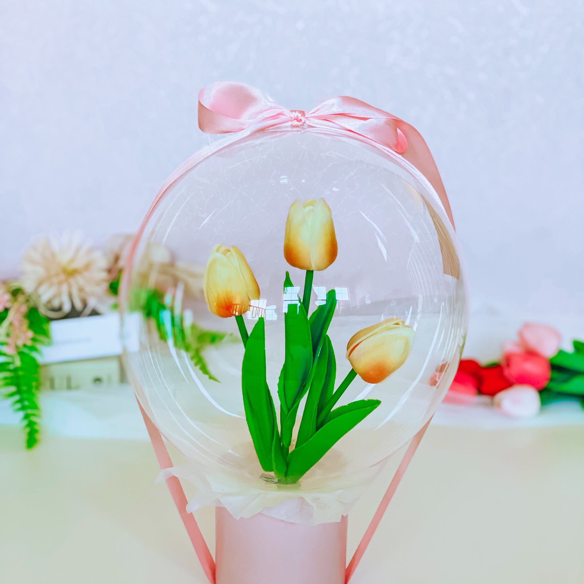 3 Tulips Balloon Arrangement