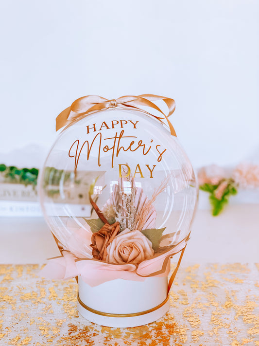 Boho Flower Balloon Arrangement