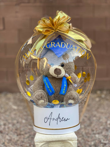 Graduation Bear Balloon